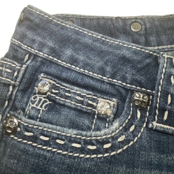 MISS ME Distressed Skinny Jeans - Size 27 - Picture 6 of 13